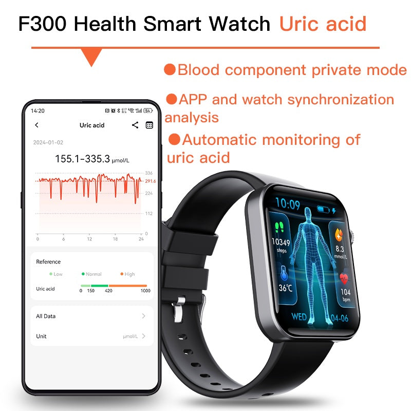 2025 Smart Watch Health Tracker 2.1in Fitness Tracker