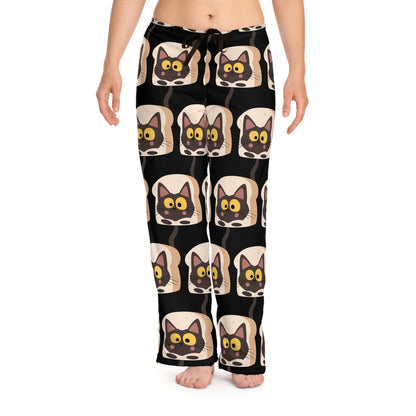 Cat Print Pajama Pants