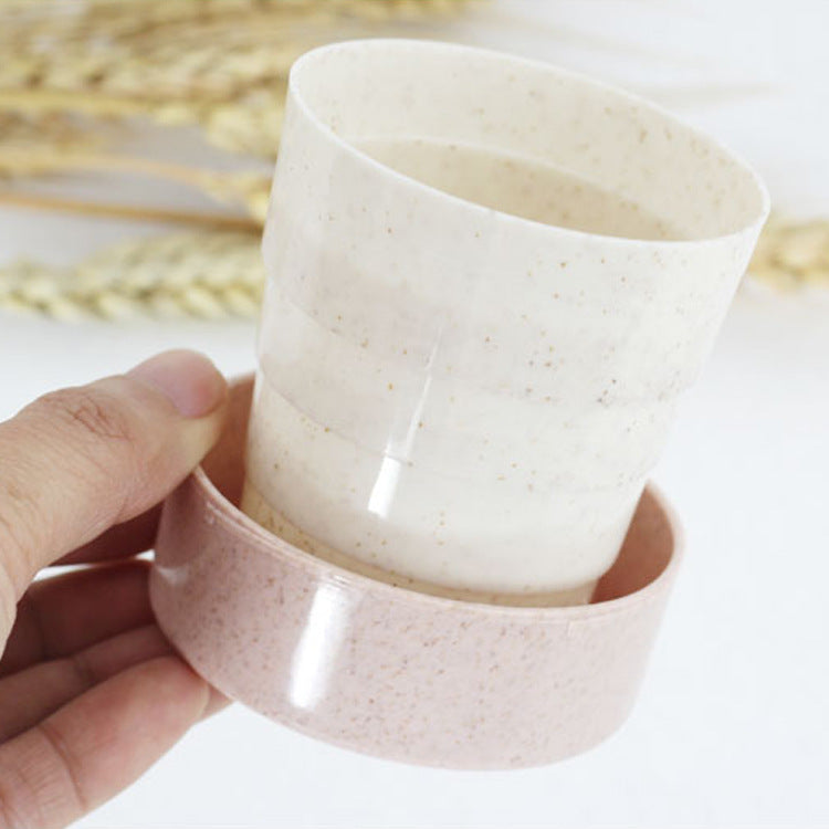 Student cup portable water cup telescopic cup