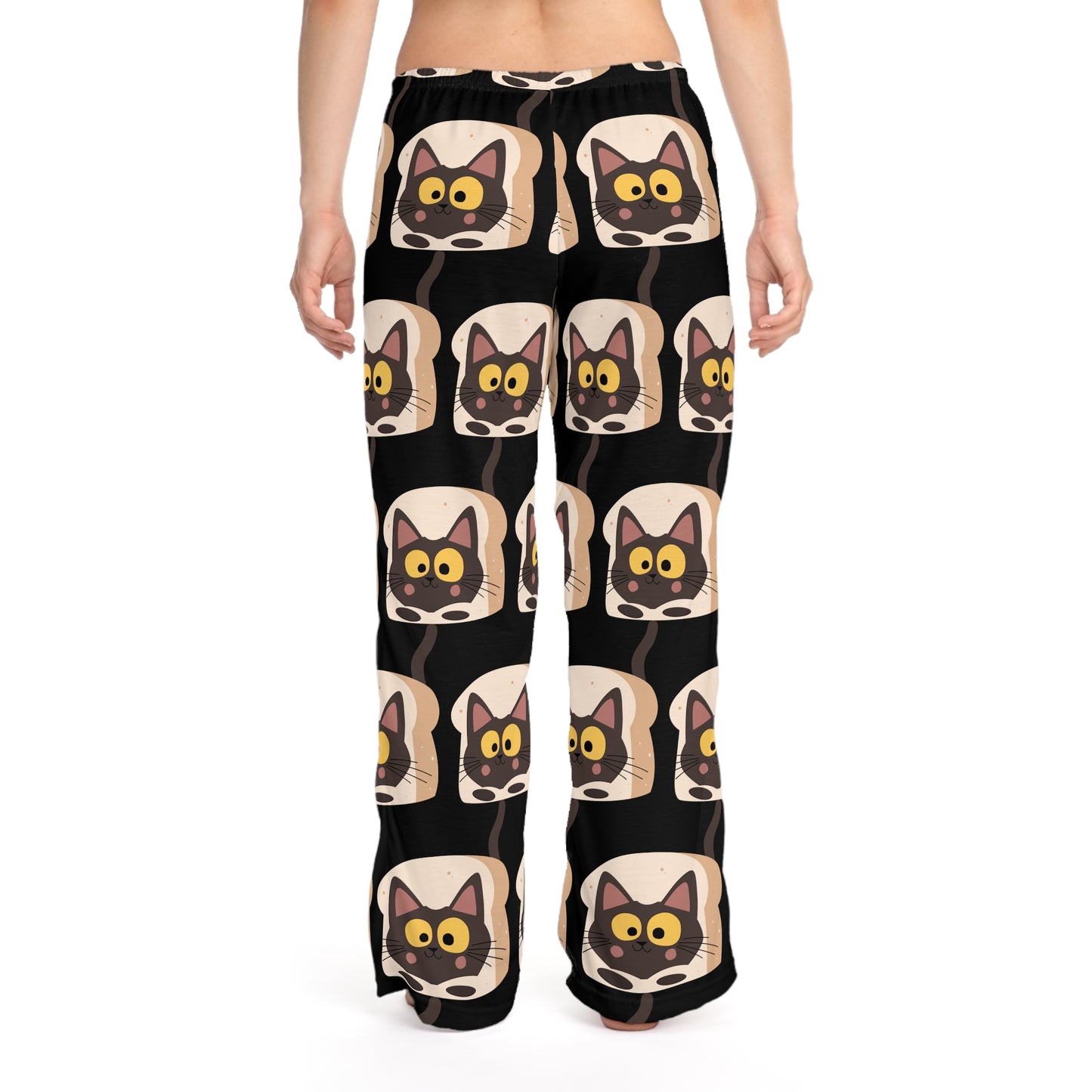 Cat Print Pajama Pants
