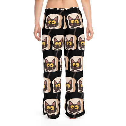 Cat Print Pajama Pants