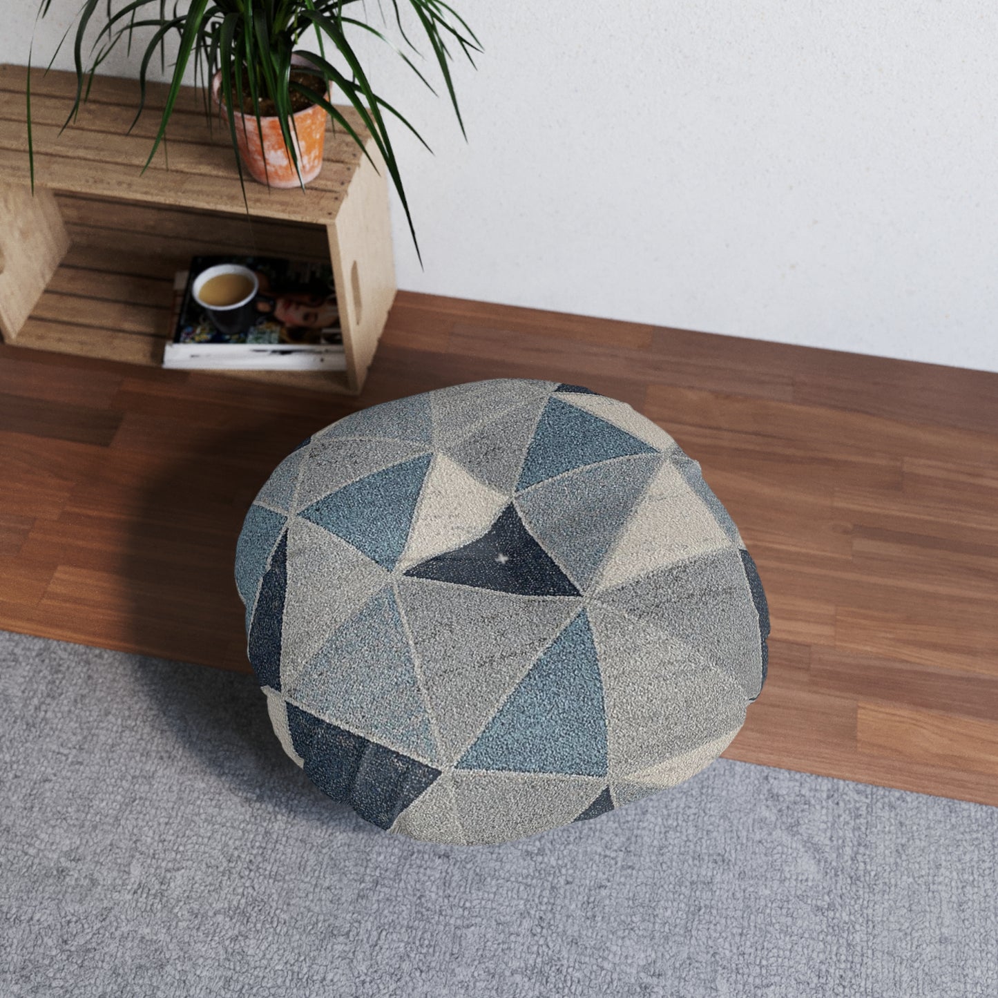 Boho Round Floor Pillow