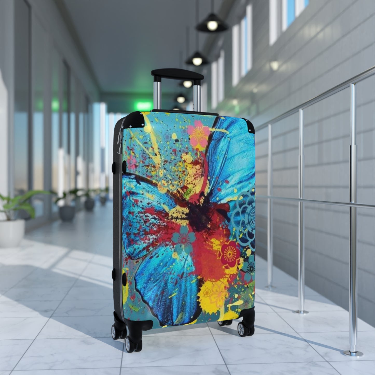 Butterfly Carry-On Suitcase