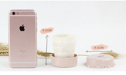 Student cup portable water cup telescopic cup