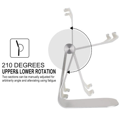 Sleek Aluminum Tablet Stand – Style Meets Functionality