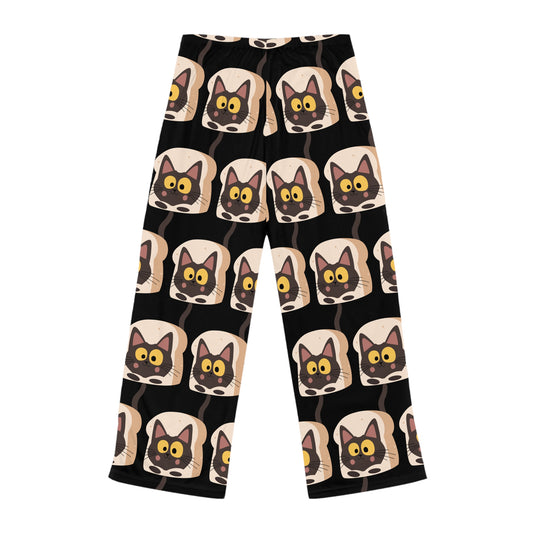 Cat Print Pajama Pants