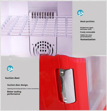 25L Mute Mini Car Fridge Medical Incubation