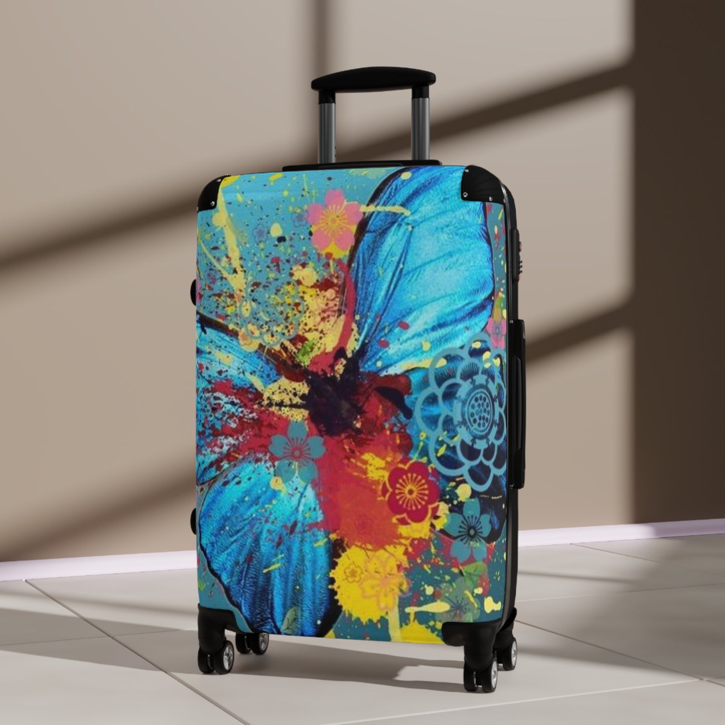 Butterfly Carry-On Suitcase