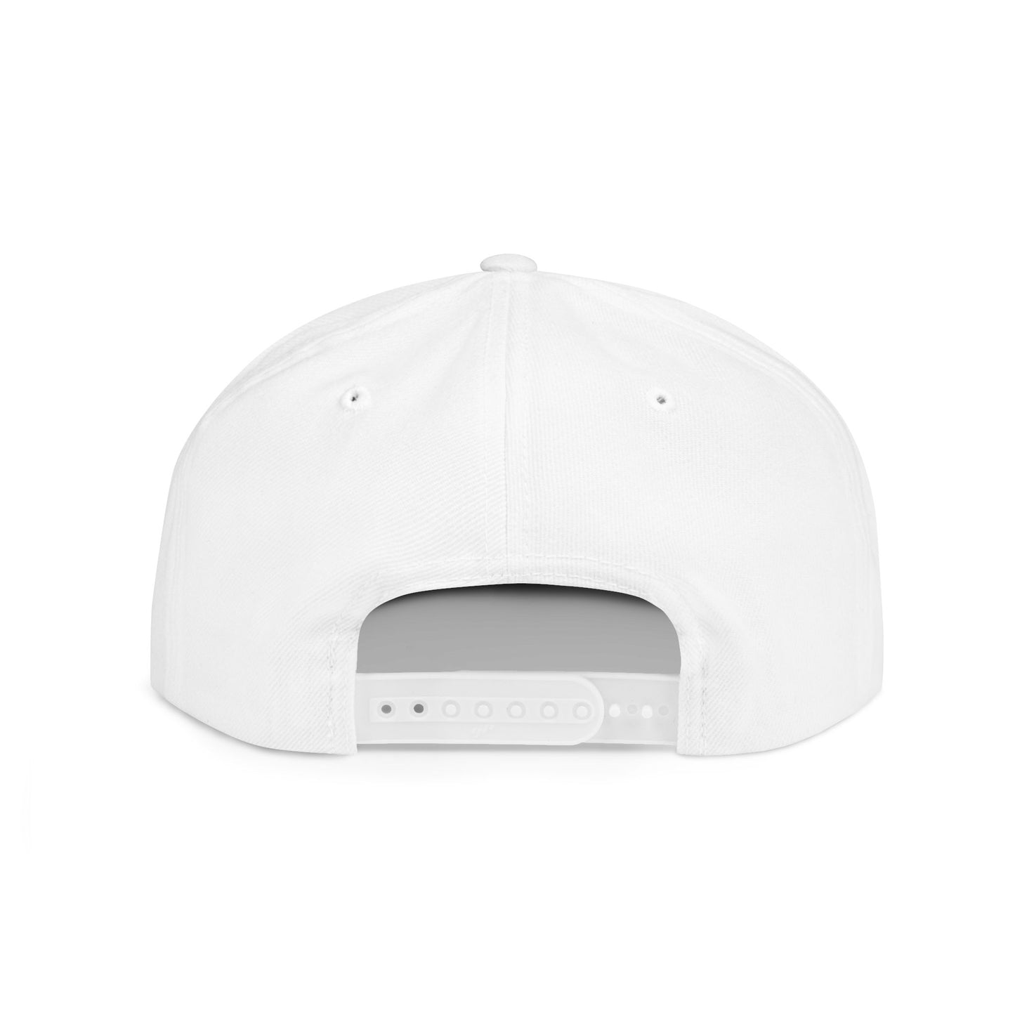 Flat Bill Snapback Cap