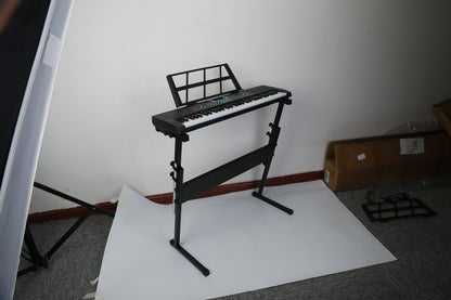 1P 61 Keys Digital Music Electronic Keyboard Electric Musical Piano Instrument Kids Learning Keyboard With Stand Microphone For Beginners