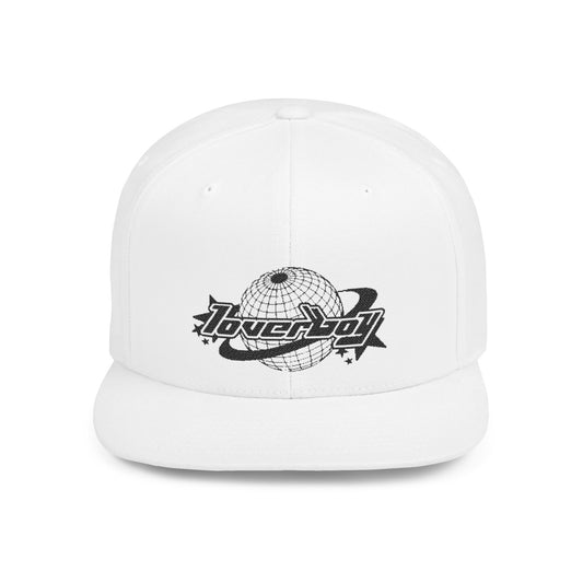 Flat Bill Snapback Cap